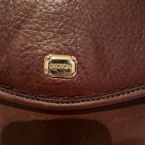 Oroton Bags Oroton Brown Leather Small Bag Crossbody Capable Poshmark